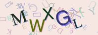This is a captcha-picture. It is used to prevent mass-access by robots. (see: www.captcha.net)